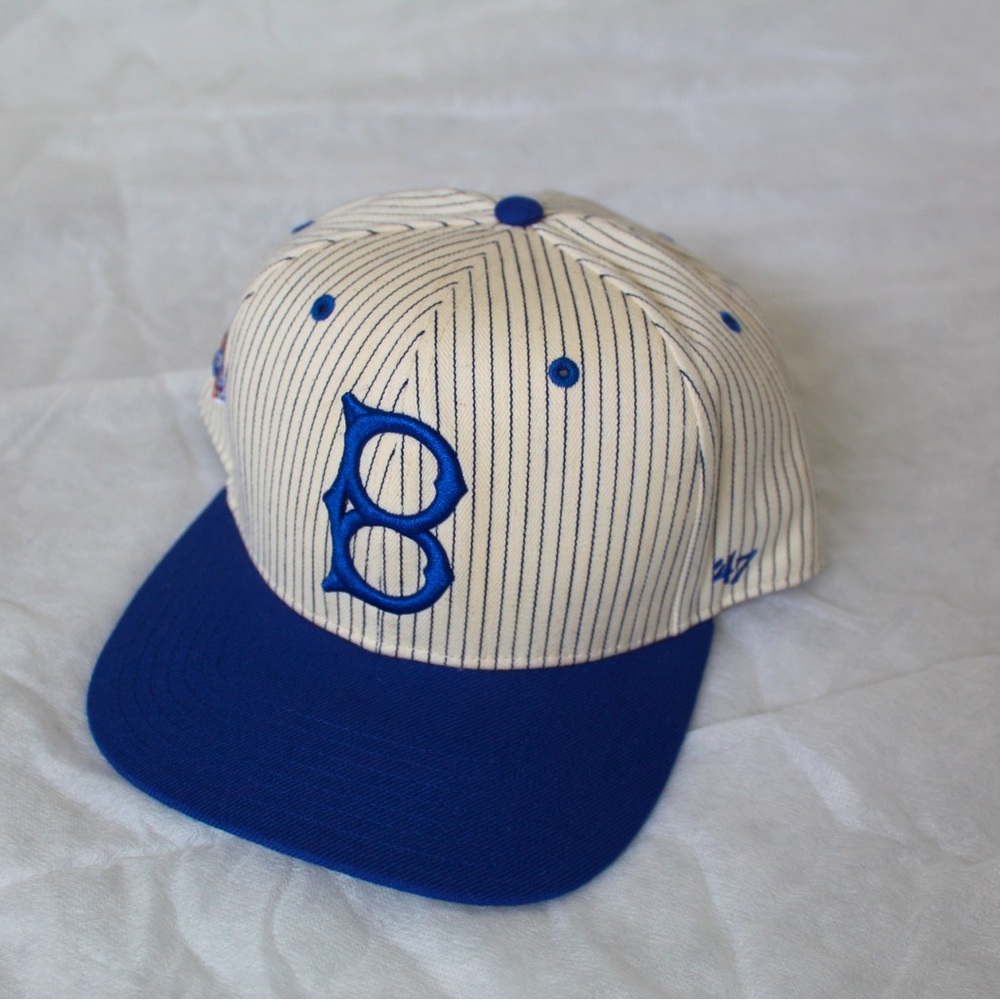 47 Brand Pinstriped Brooklyn Dodgers Snapback